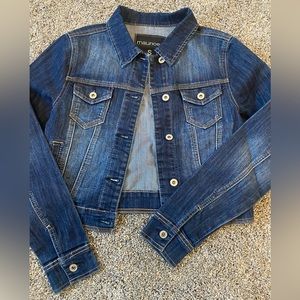 cute maurice’s denim jacket!!